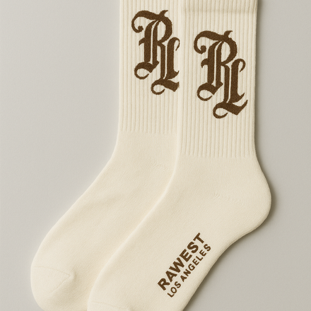 Rawest Monogram Socks